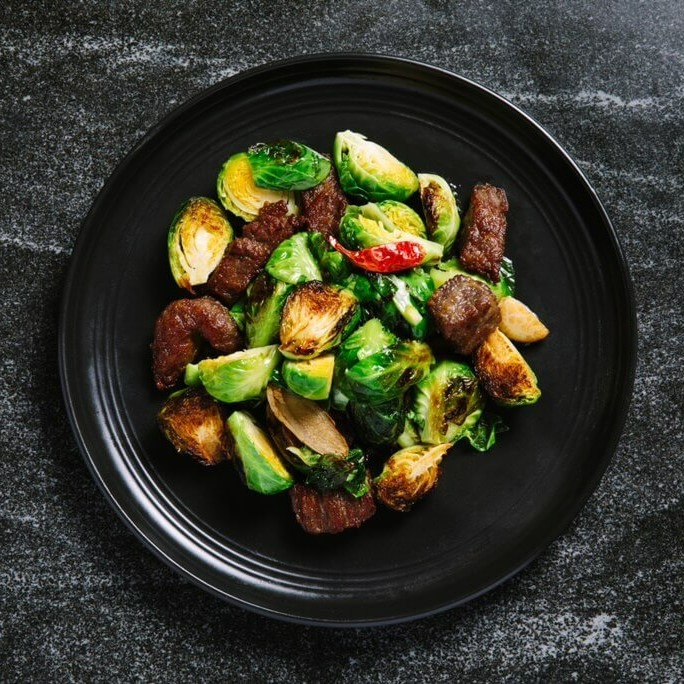 Brussels Sprouts w Steakq